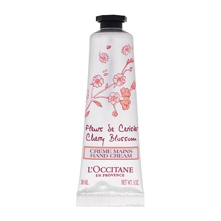 L'Occitane Cherry Blossom dámský krém na ruce s třešňovou vůní 30 ml pro ženy