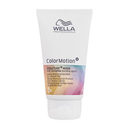 Wella Professionals ColorMotion+ Structure Mask dámská posilující maska na vlasy pro ovladatelnost a lesk 75 ml pro ženy