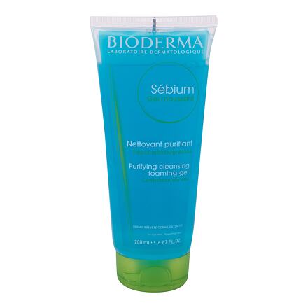 BIODERMA Sébium Gel Moussant dámský pěnivý čisticí gel pro mastnou a smíšenou pleť 200 ml pro ženy