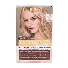 Barva na vlasy L'Oréal Paris Excellence Creme Triple Protection 48 ml 9U Very Light Blond poškozená krabička