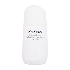 Pleťový gel Shiseido Essential Energy Day Emulsion SPF20 75 ml