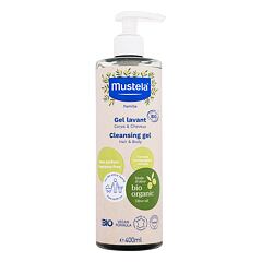 Sprchový gel Mustela Bio Cleansing Gel 400 ml