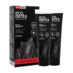 Zubní pasta Ecodenta Toothpaste Black Whitening 100 ml Kazeta