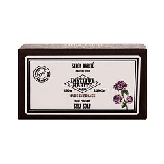 Tuhé mýdlo Institut Karité Shea Soap Rose 150 g