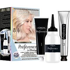 Barva na vlasy L'Oréal Paris Préférence Le Blonding Toner 60 ml Platinum Ice poškozená krabička