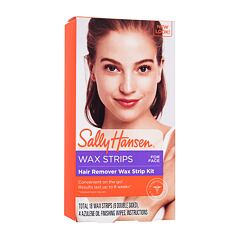 Depilační přípravek Sally Hansen Wax Hair Remover Wax Strip Kit For Face 18 ks