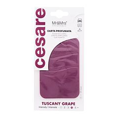 Vůně do auta Mr&Mrs Fragrance Cesare Scented Card Tuscany Grape 1 ks