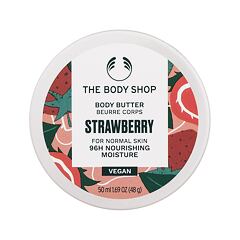 Tělové máslo The Body Shop Strawberry  50 ml