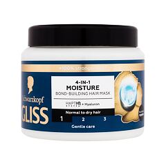 Maska na vlasy Schwarzkopf Gliss Moisture 4-in-1 Hair Mask 400 ml