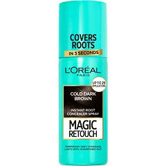 Barva na vlasy L'Oréal Paris Magic Retouch Instant Root Concealer Spray 75 ml Cold Dark Brown