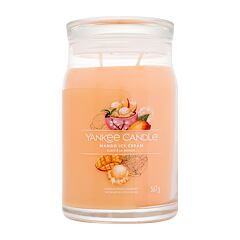 Vonná svíčka Yankee Candle Signature Mango Ice Cream 567 g