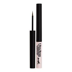 Tužka na obočí Barry M Ultra Brow 2-in-1 Defining Browliner & Nourishing Serum 1,7 ml Light Brown