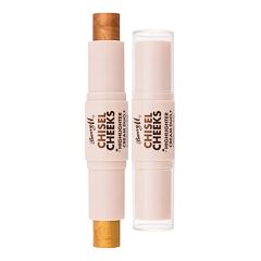 Rozjasňovač Barry M Chisel Cheeks Highlighter Cream Duo 6,3 g Gold/Bronze