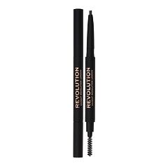 Tužka na obočí Makeup Revolution London Duo Brow Definer 0,25 g Medium Brown