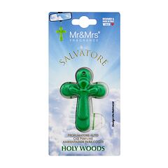 Vůně do auta Mr&Mrs Fragrance Salvatore Holy Woods Green 1 ks