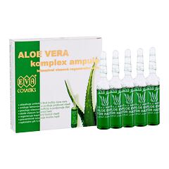 Sérum na vlasy Eva Cosmetics Aloe Vera Complex Hair Care Ampoules 50 ml poškozená krabička