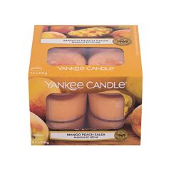 Vonná svíčka Yankee Candle Mango Peach Salsa 117,6 g poškozená krabička