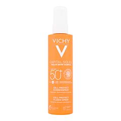 Opalovací přípravek na tělo Vichy Capital Soleil Cell Protect Water Fluid Spray SPF50+ 200 ml