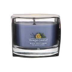 Vonná svíčka Yankee Candle Black Tea & Lemon 37 g