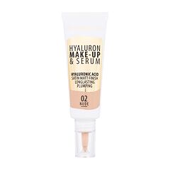 Make-up Dermacol Hyaluron Make-Up & Serum 25 g 02 Nude