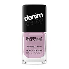 Lak na nehty Gabriella Salvete Denim Story Longlasting Nail Polish 11 ml 06 Faded Plum