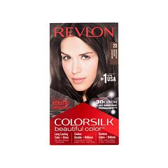 Barva na vlasy Revlon Colorsilk Beautiful Color 59,1 ml 20 Brown Black