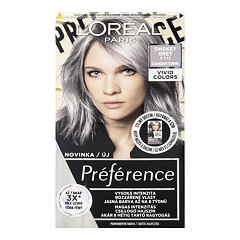 Barva na vlasy L'Oréal Paris Préférence Vivid Colors 60 ml 9.112 Smokey Grey