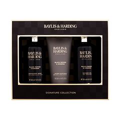 Sprchový gel Baylis & Harding For Him Black Pepper & Ginseng Signature Collection 300 ml Kazeta