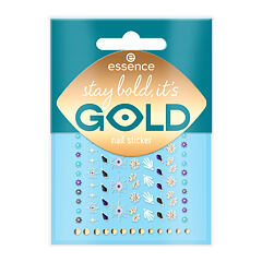 Ozdoby na nehty Essence Nail Stickers Stay Bold, It's Gold 1 balení