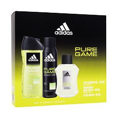 Voda po holení Adidas Pure Game 100 ml poškozená krabička Kazeta