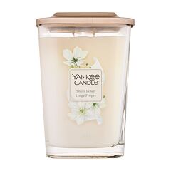 Vonná svíčka Yankee Candle Elevation Collection Sheer Linen 552 g vada zbarvení