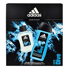 Toaletní voda Adidas Ice Dive 100 ml poškozená krabička Kazeta