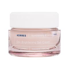 Denní pleťový krém Korres Apothecary Wild Rose Day-Brightening Gel-Cream 40 ml