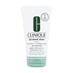 Čisticí gel Clinique All About Clean 2-IN-1 Cleansing + Exfoliating Jelly 150 ml