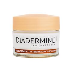Denní pleťový krém Diadermine Age Supreme Extra Rich Nourishing Day Cream 50 ml poškozená krabička