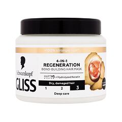 Maska na vlasy Schwarzkopf Gliss Regeneration 4-in-1 Hair Mask 400 ml