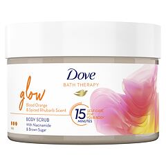 Tělový peeling Dove Bath Therapy Glow Body Scrub 295 ml