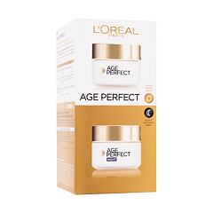 Denní pleťový krém L'Oréal Paris Age Perfect 50 ml poškozená krabička Kazeta