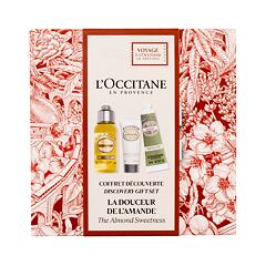 Sprchový olej L'Occitane Almond (Amande) Discovery Gift Set 75 ml Kazeta