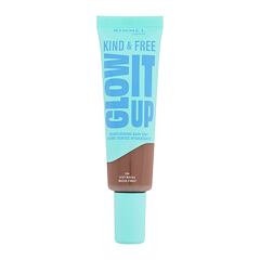 Make-up Rimmel London Kind & Free Glow It Up Moisturising Skin Tint 30 ml 504 Deep Mocha