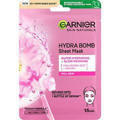 Pleťová maska Garnier Skin Naturals Hydra Bomb Sakura 1 ks