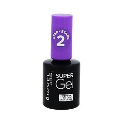 Lak na nehty Rimmel London Super Gel Top Coat 12 ml poškozený flakon