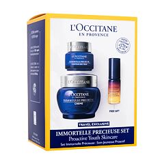 Denní pleťový krém L'Occitane Immortelle Précieuse Dynamic Youth Set 50 ml Kazeta