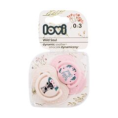 Dudlík LOVI Wild Soul Dynamic Soother Girl 0-3m 2 ks