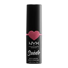 Rtěnka NYX Professional Makeup Suède Matte Lipstick 3,5 g 27 Cannes