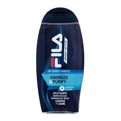 Sprchový gel Fila Sport Active Energize & Purify 2in1 Shampoo + Shower Gel 250 ml