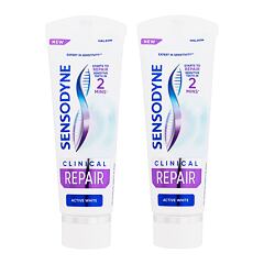 Zubní pasta Sensodyne Clinical Repair Active White Duo 2x75 ml