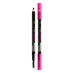 Tužka na obočí NYX Professional Makeup Powder Louder Brow Pencil 1,15 g 09 Black