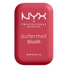 Tvářenka NYX Professional Makeup Buttermelt Blush 5 g 10 Back And Butta