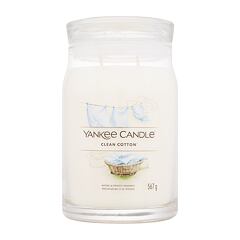 Vonná svíčka Yankee Candle Signature Clean Cotton 567 g